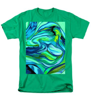 Load image into Gallery viewer, Abstract Green Personality - Men&#39;s T-Shirt  (Regular Fit)
