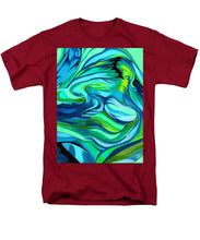 Load image into Gallery viewer, Abstract Green Personality - Men&#39;s T-Shirt  (Regular Fit)
