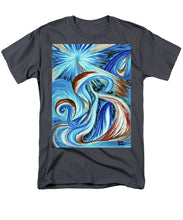 Load image into Gallery viewer, Blue Energy Burst - Men&#39;s T-Shirt  (Regular Fit)
