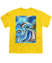 Load image into Gallery viewer, Blue Energy Burst - Youth T-Shirt
