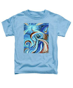 Blue Energy Burst - Toddler T-Shirt