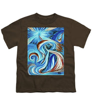 Load image into Gallery viewer, Blue Energy Burst - Youth T-Shirt
