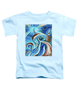 Blue Energy Burst - Toddler T-Shirt