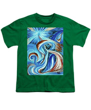 Load image into Gallery viewer, Blue Energy Burst - Youth T-Shirt

