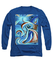 Load image into Gallery viewer, Blue Energy Burst - Long Sleeve T-Shirt
