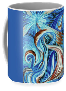 Blue Energy Burst - Mug