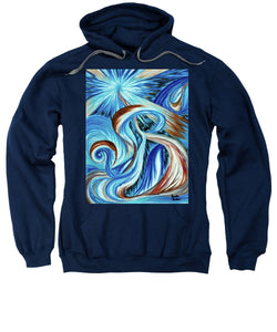 Blue Energy Burst - Sweatshirt