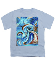 Load image into Gallery viewer, Blue Energy Burst - Youth T-Shirt
