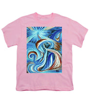 Load image into Gallery viewer, Blue Energy Burst - Youth T-Shirt
