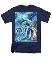 Load image into Gallery viewer, Blue Energy Burst - Men&#39;s T-Shirt  (Regular Fit)
