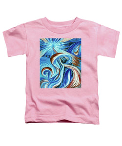 Blue Energy Burst - Toddler T-Shirt