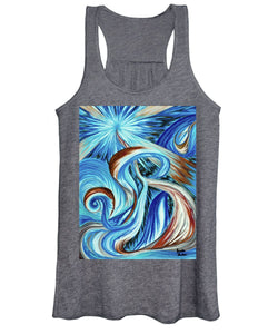 Blue Energy Burst - Women's Tank Top