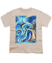 Load image into Gallery viewer, Blue Energy Burst - Youth T-Shirt
