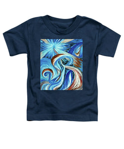 Blue Energy Burst - Toddler T-Shirt