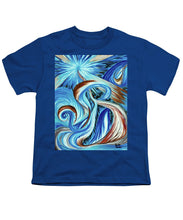 Load image into Gallery viewer, Blue Energy Burst - Youth T-Shirt
