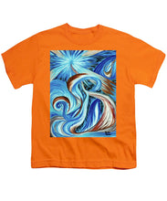 Load image into Gallery viewer, Blue Energy Burst - Youth T-Shirt

