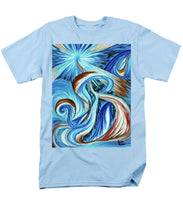 Load image into Gallery viewer, Blue Energy Burst - Men&#39;s T-Shirt  (Regular Fit)
