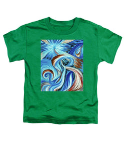 Blue Energy Burst - Toddler T-Shirt