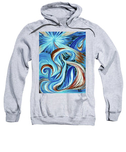 Blue Energy Burst - Sweatshirt