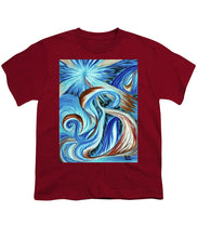 Load image into Gallery viewer, Blue Energy Burst - Youth T-Shirt
