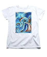 Load image into Gallery viewer, Blue Energy Burst - Women's T-Shirt (Standard Fit)
