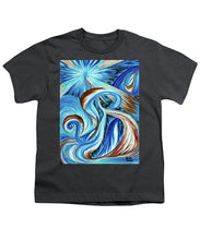 Load image into Gallery viewer, Blue Energy Burst - Youth T-Shirt
