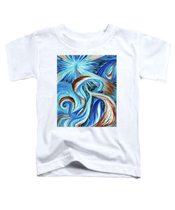 Blue Energy Burst - Toddler T-Shirt