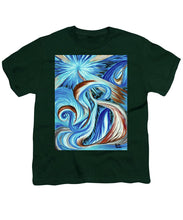 Load image into Gallery viewer, Blue Energy Burst - Youth T-Shirt
