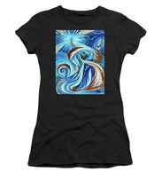 Load image into Gallery viewer, Blue Energy Burst - Women&#39;s T-Shirt
