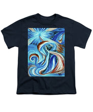 Load image into Gallery viewer, Blue Energy Burst - Youth T-Shirt
