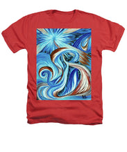Load image into Gallery viewer, Blue Energy Burst - Heathers T-Shirt
