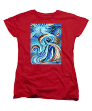 Load image into Gallery viewer, Blue Energy Burst - Women's T-Shirt (Standard Fit)
