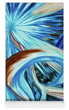Load image into Gallery viewer, Blue Energy Burst - Yoga Mat
