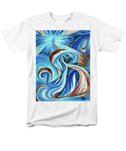 Load image into Gallery viewer, Blue Energy Burst - Men&#39;s T-Shirt  (Regular Fit)
