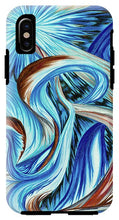 Load image into Gallery viewer, Blue Energy Burst - Phone Case
