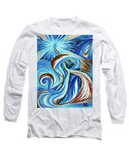 Load image into Gallery viewer, Blue Energy Burst - Long Sleeve T-Shirt
