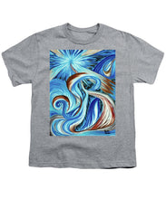 Load image into Gallery viewer, Blue Energy Burst - Youth T-Shirt
