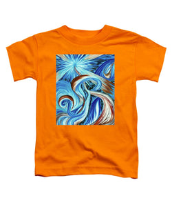 Blue Energy Burst - Toddler T-Shirt