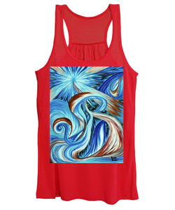 Blue Energy Burst - Women's Tank Top