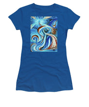 Load image into Gallery viewer, Blue Energy Burst - Women&#39;s T-Shirt
