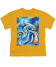 Load image into Gallery viewer, Blue Energy Burst - Youth T-Shirt
