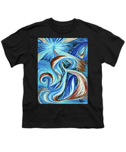 Load image into Gallery viewer, Blue Energy Burst - Youth T-Shirt

