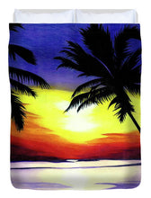 Load image into Gallery viewer, Florida Sunset - Duvet Cover
