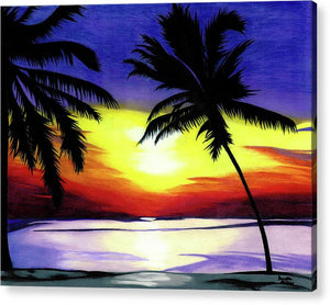 Florida Sunset - Acrylic Print