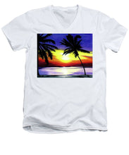 Load image into Gallery viewer, Florida Sunset - Men's V-Neck T-Shirt
