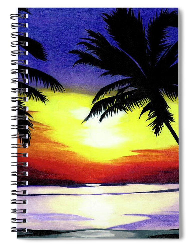 Florida Sunset - Spiral Notebook