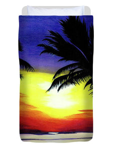 Florida Sunset - Duvet Cover