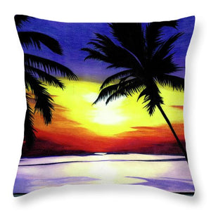 Florida Sunset - Throw Pillow