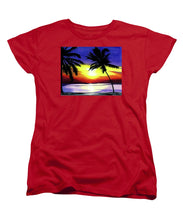 Load image into Gallery viewer, Florida Sunset - Women's T-Shirt (Standard Fit)
