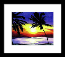 Load image into Gallery viewer, Florida Sunset - Framed Print
